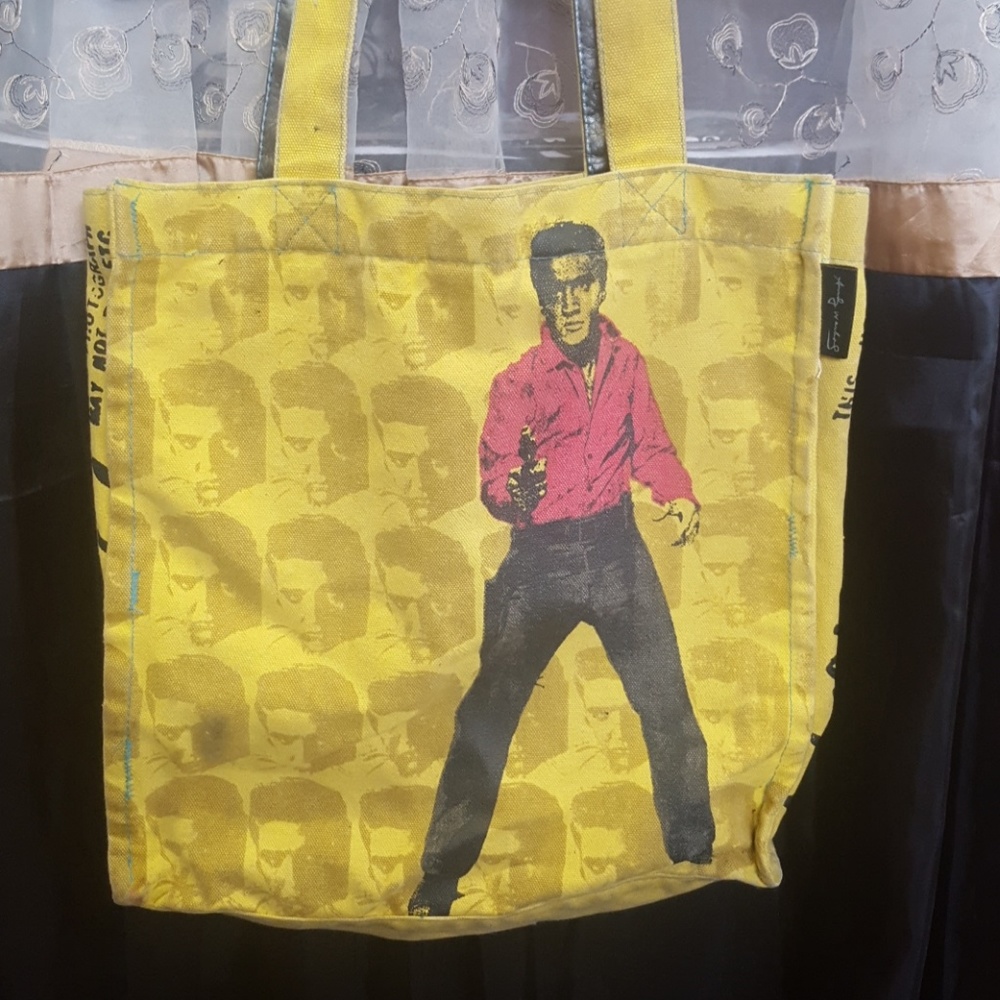 Andy Warhol Elvis tote